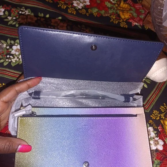 Coach Rainbow Ombre Crossbody Bag RARE‼️